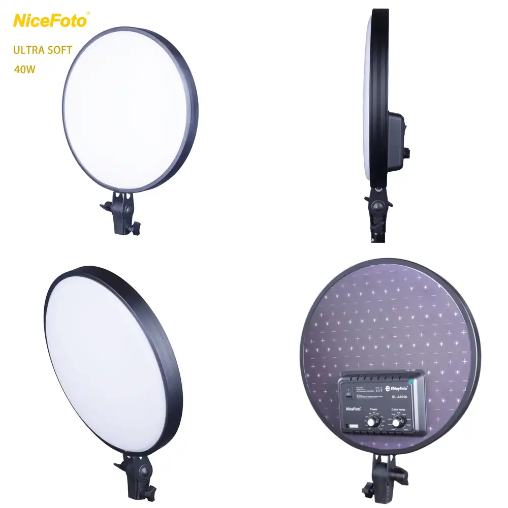 Photography And Videography Lighting - NiceFoto-480DI Dwukolorowa lampa LED 40W z