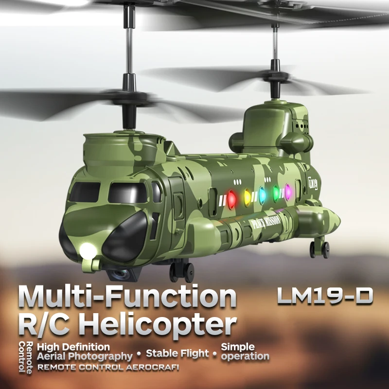 Photography Lighting For Beginners - Helikopter RC z kamerą 480P, światłami
