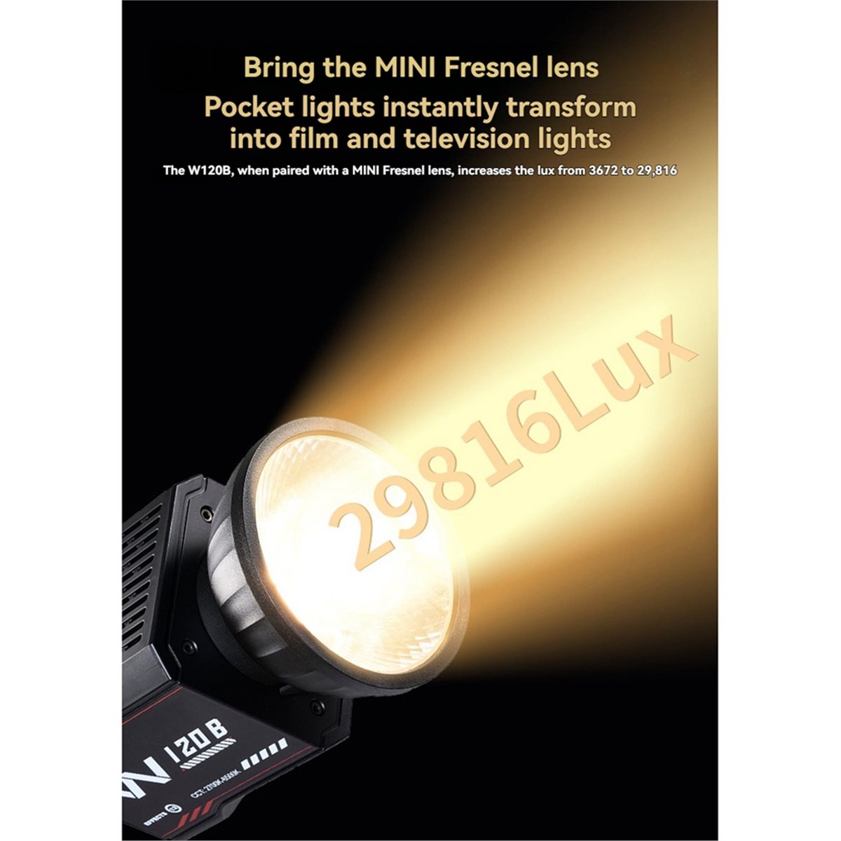 Fresnel Lens Attachment - A49T -80 Mini Soczewka Fresnela -