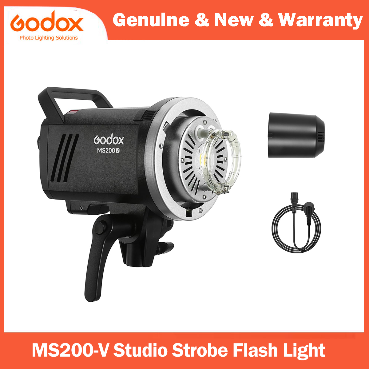 Photography Lighting Portrait - Godox MS200V Lampa studyjna błyskowa 200W