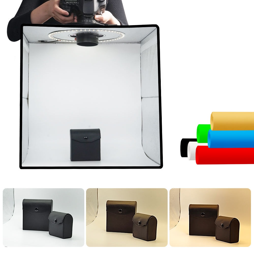Photography Led Lighting Kit - Lightdow Ściemnialna Fotobudka LED Zestaw do