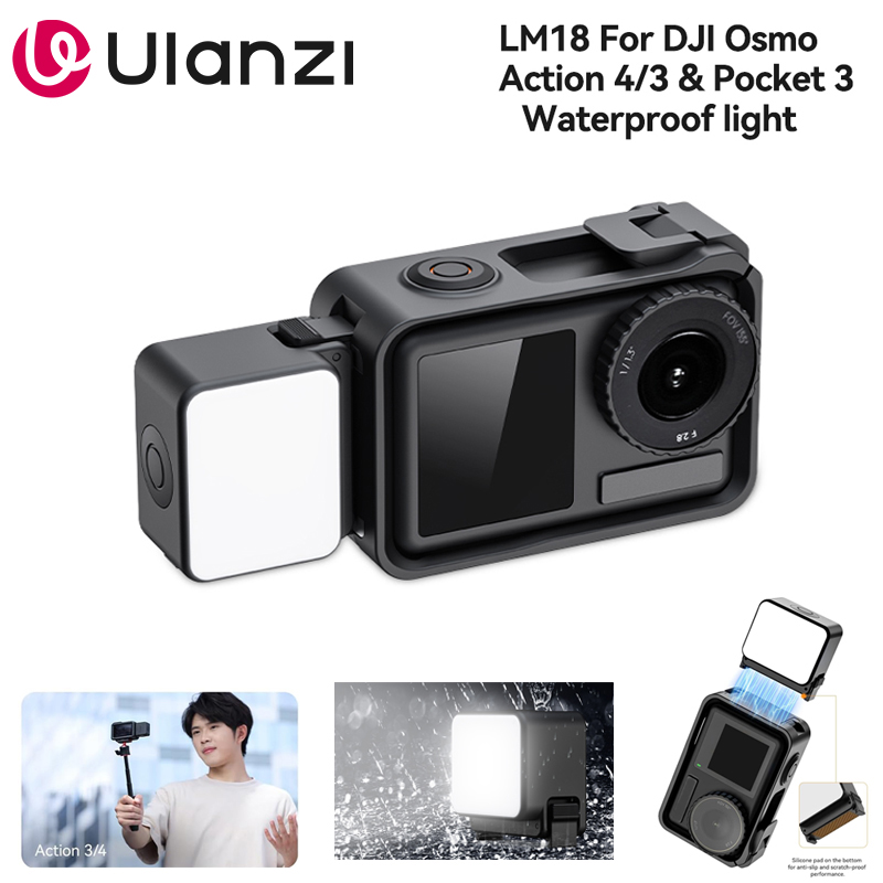 Photography Led Lighting Kit - Ulanzi LM18 LED Lampa Wideo Wodoodporna