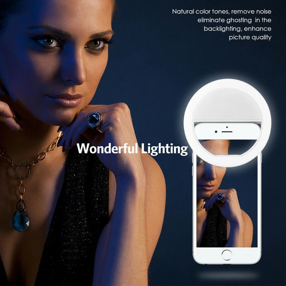 LED Lampa do Selfie z Ładowani – Quality Photography Lighting recenzja i cena