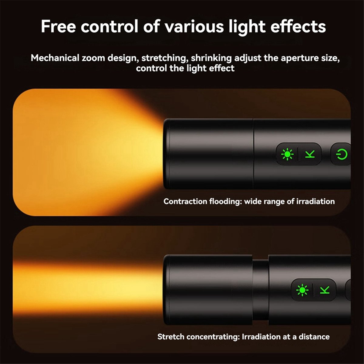 Lampa wideo LM07 z zoomem, lam – Photography And Videography Lighting recenzja i cena