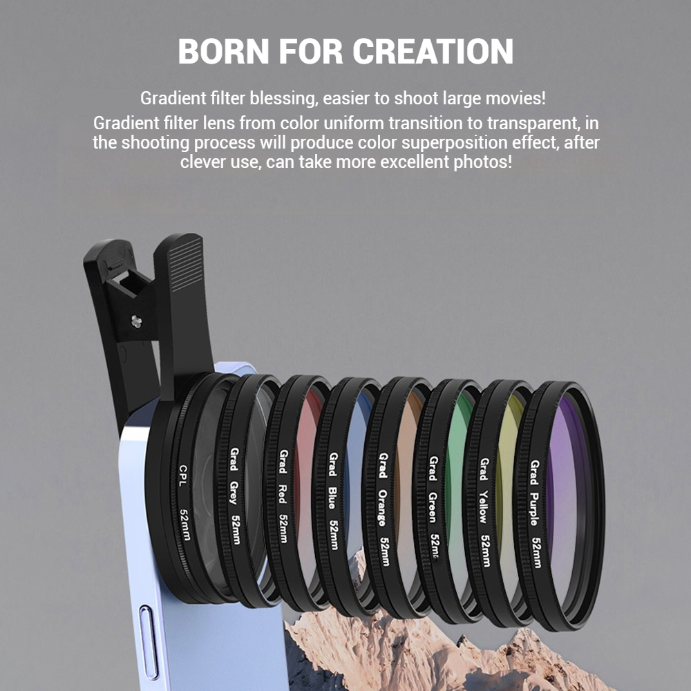 Zestaw filtrów do smartfona 52 – Photography Lighting For Beginners recenzja i cena