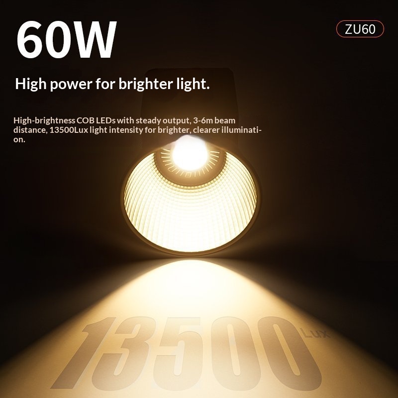 Mini lampa wideo LED COB 60W,  – Photography And Videography Lighting recenzja i cena