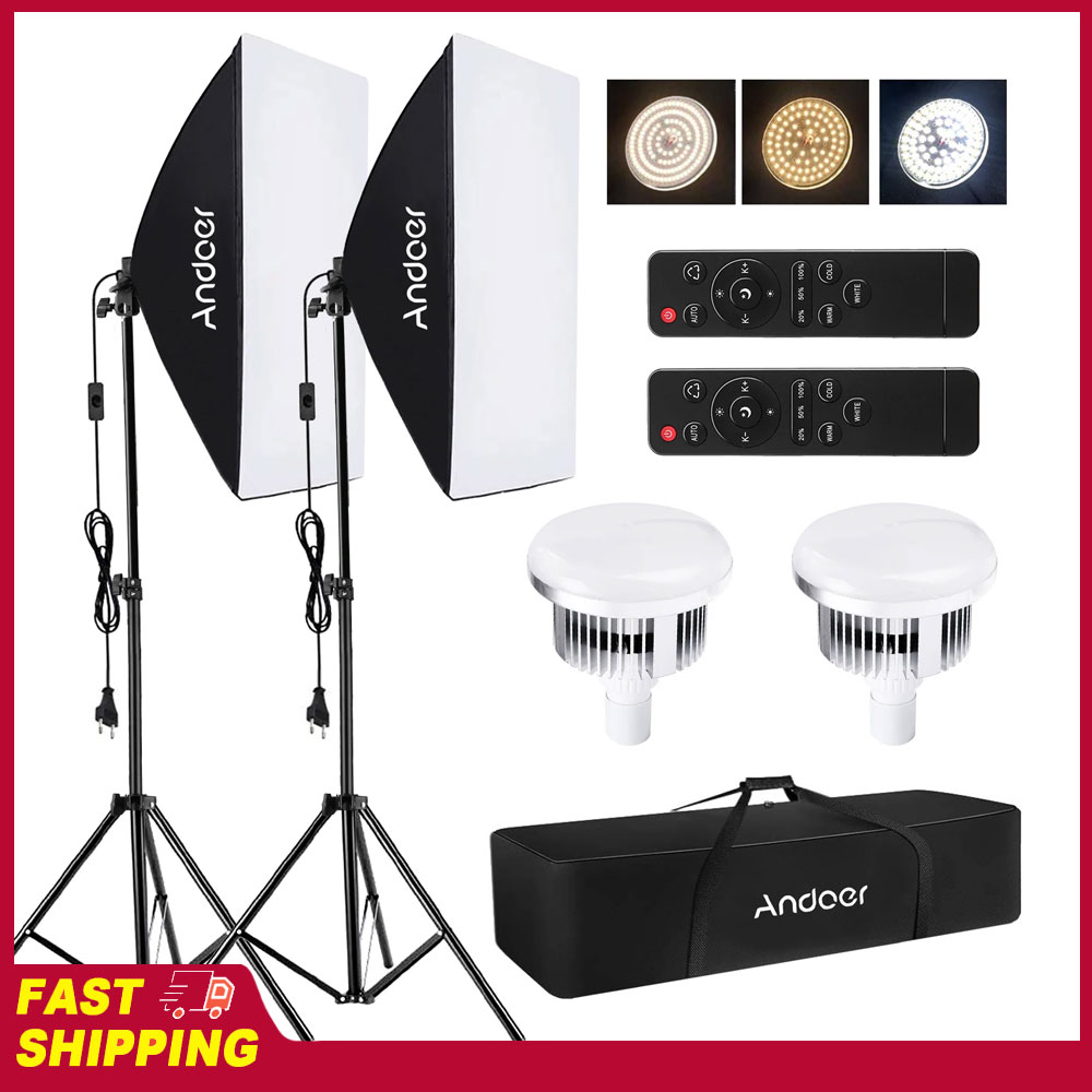 Zestaw oświetlenia Andoer Soft – Photography Led Lighting Kit recenzja i cena