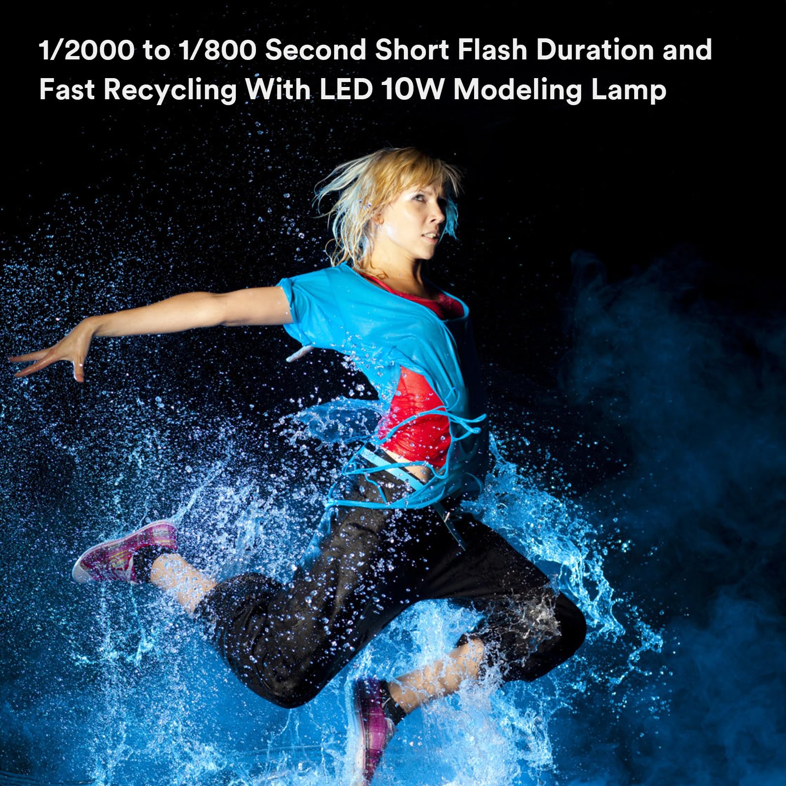 Godox MS200V Lampa studyjna bł – Photography Lighting Portrait recenzja i cena