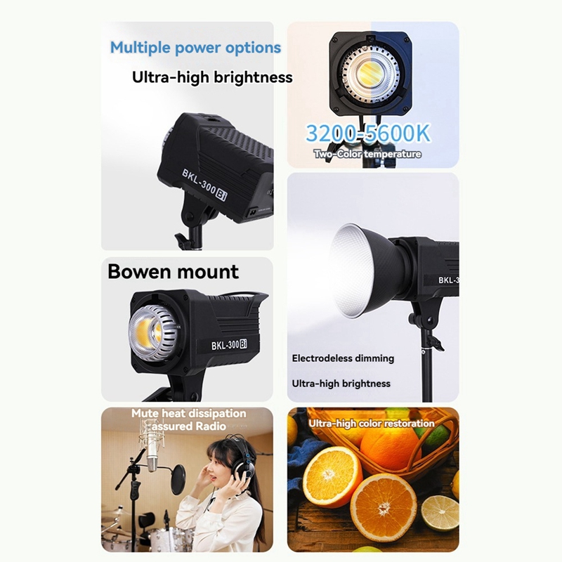 Lampa wideo Bi LED 300W, ciągł – Quality Photography Lighting recenzja i cena