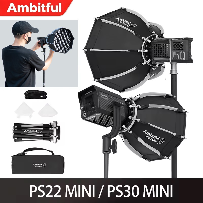 Ambitful PS22 PS30 Softbox Min – Photography And Videography Lighting recenzja i cena