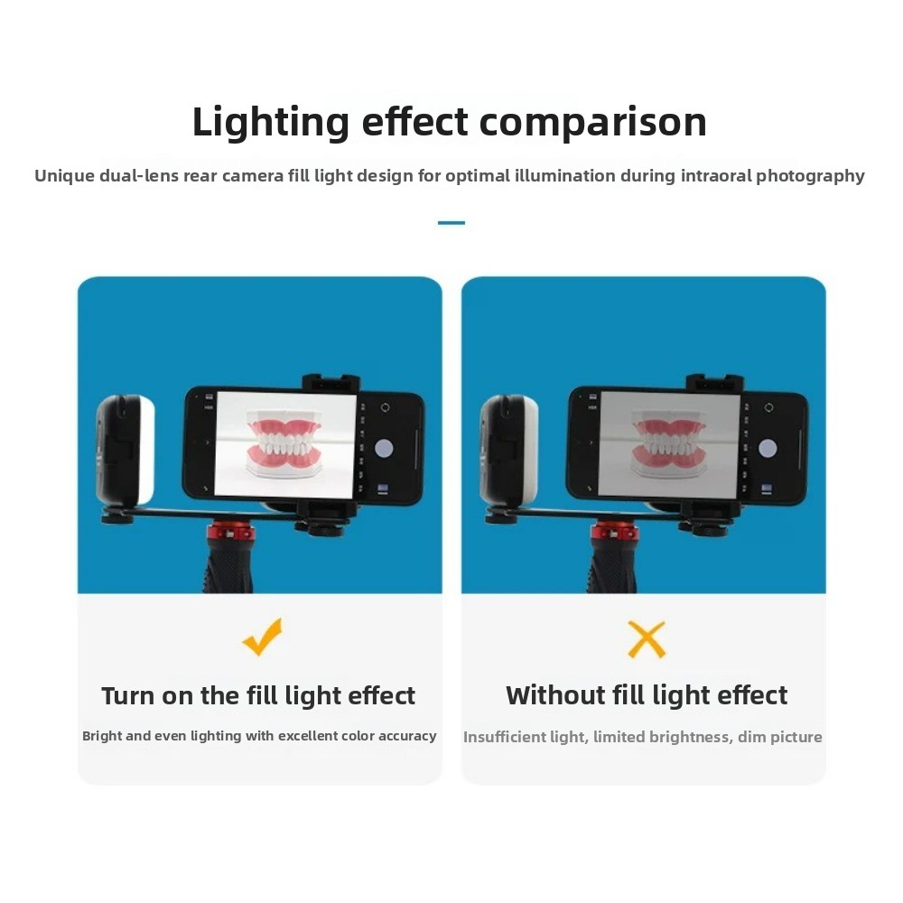 Lampa do fotografii stomatolog – Photography Led Lighting Kit recenzja i cena