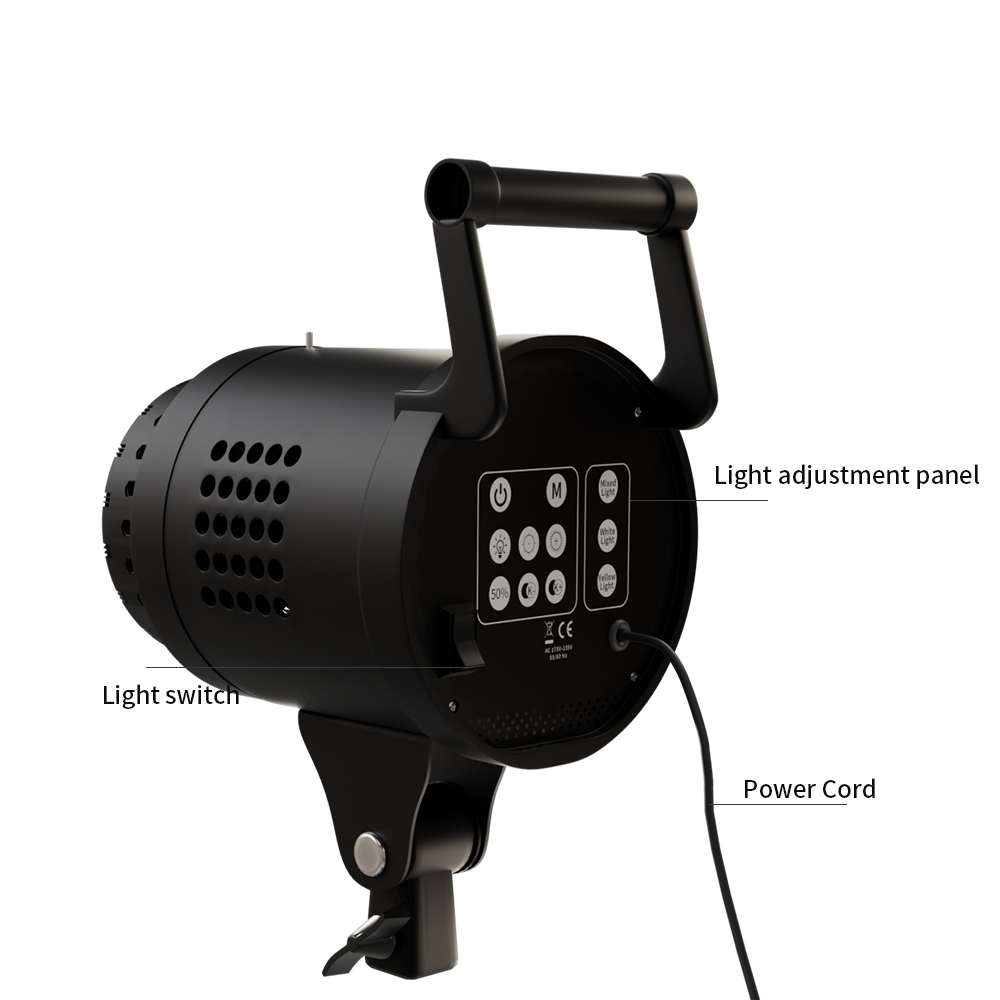 Lampa LED Bowens do fotografii – Photography Lighting Portrait recenzja i cena